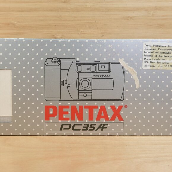 Pentax PC35AF 35mm Film Camera, with PC35 Winder, Rare Original Gift Box - Picture 2 of 13